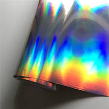 Pegatina de película holográfica de cromo iridiscente para coche, calcomanía de vinilo de arcoíris sin burbujas, tamaño de estilismo de 1,50x20M 2024 - compra barato