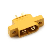 Piezas de juguete de Control remoto amarillo, Conector de enchufe macho XT60 montable para XT60E-M, modelos RC, multicóptero, tablero fijo, pieza de repuesto DIY 2024 - compra barato