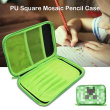 PU Pencil Case EVA Stationery Storage Bag with Compartments Stationery Box Pen Bag  for School Boy Girl Kid Students 2024 - buy cheap