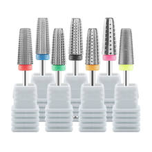 Carbide Nail Drill Bits Manicure Cutter For Nail Carbide Milling Cutter For Manicure Drill Machine Remove Gel Nails Accessories 2024 - buy cheap