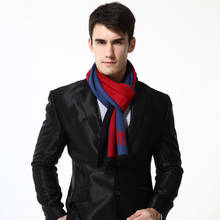 Шерстяной шарф VIANOSI, зимний брендовый шарф для мужчин, модный дизайнерский платок, деловые повседневные шарфы MA009 2024 - купить недорого