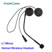 Freedconn L1 Minus BT Motorbike Motorcycle Helmet Wireless Stereo Bluetooth Headset Headphone Work With L2 L3 2024 - buy cheap