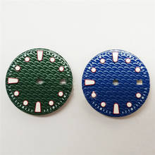 Esfera de reloj de repuesto de 29mm para movimiento suizo 2824-2 2836, movimiento japonés 2815 8200, piezas de reparación de reloj 2024 - compra barato