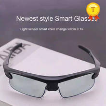 luxury no battery no button free hand eyeglasses driving Men Polarized sunglasses intelligent color change smart glasses woman 2024 - buy cheap