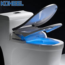KOHEEL  Smart Toilet Seat High Quality Cover Electronic Bidet Clean Dry Seat Heating Wc Intelligent Led Light Toilet Seat Cover 2024 - compre barato