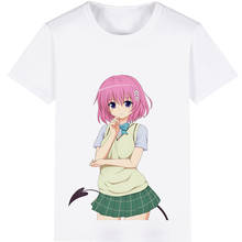 To Love-Ru  Cosplay Costume Adult Kids Child Short Sleeve T-shirt T shirt 2024 - buy cheap