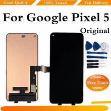 Display lcd, tela sensível ao toque, peça de reposição original para google pixel 5 2024 - compre barato