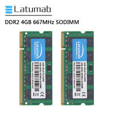 Latumab DDR2 RAM 4GB 8GB 16GB 667mhz SODIMM Memory PC2-5300 Laptop Memory RAM 200 Pins 1.8V RAM DDR2 Notebook Memory Module 2024 - buy cheap