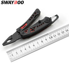 Swayboo Multi-functional Pointed Nose Pliers EDC Folding Tool Pliers Outdoor Pocket Mini Hand Tool With Folding Knife 2024 - buy cheap