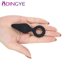 Anal Plug For Beginner Black Waterproof Silicone Prostate Massager  Butt Plug Anal Sex Toys 2024 - buy cheap