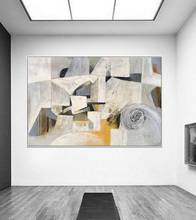 Abstract Canvas Painting Contemporary Painting Abstract Painting Bathroom Wall Decor Large Wall Art Abstract Oil Painting 2024 - buy cheap