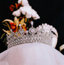 Cc crowns para mulheres acessórios de cabelo casamento tiara princesa acessórios de cabelo alta qualidade joias festas faixa de cristal fo10 2024 - compre barato