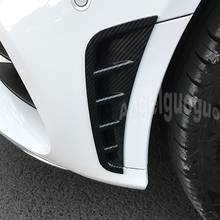 Автомобильный боковой воздушный поток крыло выпускное отверстие крышка отделка наклейка украшение авто аксессуары для Mercedes Benz C class 2019-2020 2024 - купить недорого