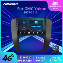 Автомагнитола 6G + 128G 2din Android 10,0 для GMC Yukon 3 2007-2012 GPS Naviagtion мультимедийный Dvd-плеер Carplay сенсорный экран No 2din 2024 - купить недорого