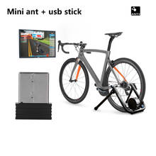 New Mini ant + usb stick adapter dongle ant usb stick adapter portable for garmin for zwift for wahoo cycling garmin forerunner 2024 - buy cheap