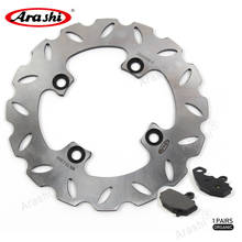 ARASHI CNC Rear Brake Disc Rotor Brake Pad For KAWASAKI Z750S 2005 2006 Z 750 S Motorcycle Disks Rotors Z 750 S Z750 2004-2005 2024 - buy cheap