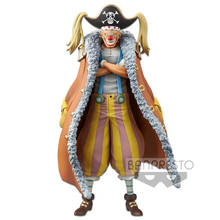 Banpresto-figuras de acción de ONE PIECE para hombres, juguetes de modelo de One Piece, payaso Buggy, película de PVC, Tronzo, Original, Vol.6 2024 - compra barato