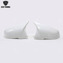 Rear View Mirror Cover For BMW 1 2 3 4 X Series F20 F21 F22 F23 F30 F31 F32 F33 F36 X1 E84 F87 M2 Alpine White Mirror Caps 2024 - buy cheap