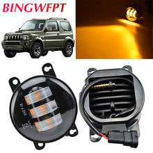 2pcs/lot Fog Light H11 LED Fog Lamp High Quality Fog Lamp Daytime Running Light 12V For Suzuki Jimny FJ 1998-2014 2024 - buy cheap