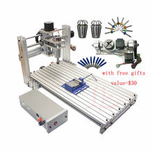 2021 Hot Sell CNC 6020 3 axis 4axis 5 axis CNC router wood carving machine woodworking milling engraving machine 2024 - buy cheap