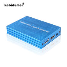 kebidumei USB3.0 HDMI Video Capture HD 1080P HDMI to USB Video Capture Card For Game Streaming Live Recording Dongle 4K@60Hz 2024 - buy cheap