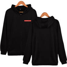 Harajuku Fashion Zipper Hoodie Eminem Kamikaze Hot Sale Zipper Autumn Long Warm Hoodies Men/Women Warm Long Sleeve Hooded Tops 2024 - buy cheap