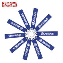 Llavero AIRBUS A320 bordado para coche, cadena para regalo de aviación, etiquetas, correa, cordón, llavero de coche, sleutelhang, 10 Uds. 2024 - compra barato