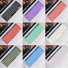 Pure Color EU Enter Spanish Version Keyboard Skin Cover Protector For MacBook Pro 13 inch M1 A2338 A2289 A2251 2020 Touch Bar ID 2024 - buy cheap