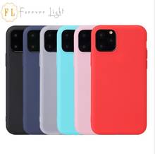 10 Types Simple Candy Color Silicone Phone Case for iphone 11 Pro XR X XS Max 6 6S 7 8 Plus 5 5s SE Thin Soft TPU Back Cover 2024 - buy cheap