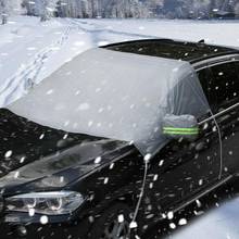 Capas universais para carros, capas à prova d' água uv para cobertura de vidro de neve para áreas externas acessórios para carros de inverno 2024 - compre barato