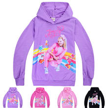 2019 New Autumn sweatshirt Cotton hooded Clothing Cartoon JOJO Siwa Kids boys girls clothes long sleeve hoodies T-shirt retail 2024 - buy cheap