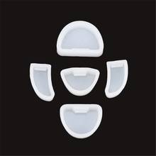 5pcs/set Dental Silicone Rubber Base White Gypsum Carving Model Former Base Molds Base Dental Implant Base Dental Lab Tool 2024 - buy cheap