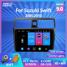 2din android 9.0 rádio do carro para suzuki swift 2005 2006 2007-2010 2007 jogador multimídia do carro navegação gps autoradio dvd player 2024 - compre barato