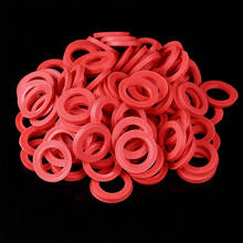 100Pcs Silicone Hose Washers Rubber O-Ring Seals Washers Gaskets for Standard 3/4 Inch Garden Shower Hose Water Faucet Washers 2024 - buy cheap