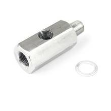 Sensor de pressão do óleo 1/8 ''npt, adaptador para montagem do turbo sensor de pressão do óleo de alimentação 2024 - compre barato