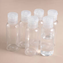 Botella de plástico vacía para líquidos, champú, loción, muestras, botellas rellenables, accesorios de viaje, 50ml, 1 ud. 2024 - compra barato