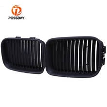 POSSBAY 2Pcs Front Center Wide Kidney Hood Grille For BMW 3-Series E36 Compact 1994/1995/1996 Pre-face lift Replacement Covers 2024 - buy cheap