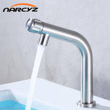 Basin Faucet  304 Stainless Steel New Single Cold Basin Faucet Bathroom Toilet Wash Basin Faucet  SUS3678-2 2024 - buy cheap