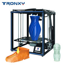 Tronxy-impressora 3d grande, tamanho de impressão 400x400x400mm, placa principal ultra silenciosa e sensível ao toque 2024 - compre barato
