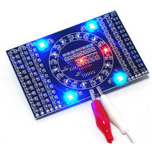 CD4017 Rotating LED SMD NE555 Soldering Practice Board DIY Kit Fanny Skill Training Electronic Suit 2024 - buy cheap