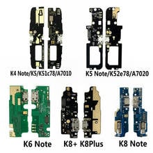 1pcs New USB Charge Board & Microphone Module For Lenovo K4 K5 K6 K8 Note Plus A7010 A7020 Charging Port Dock Repair Parts 2024 - купить недорого