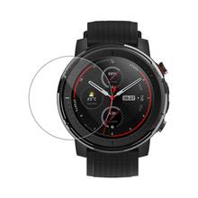 Protector de pantalla de vidrio templado para reloj inteligente Amazfit Stratos 3, película protectora de dureza 9H, pantalla completa, en stock 2024 - compra barato