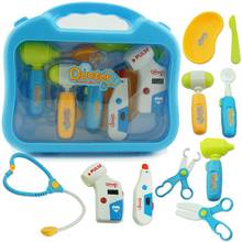 Kids Role Pretend Play Doctor Medical Playset Kit Carrycase Stethoscope Toy Portable Backpack Medical Kit 2024 - buy cheap