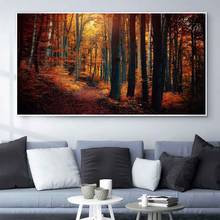 Landscape oil painting beautiful tree pole art canvas painting living room corridor office home decoration mural 2024 - buy cheap