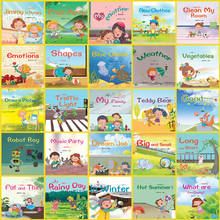 Libro de cuentos de 14x13,7 cm para niños, libro de cuentos para bebés de 0 a 6 años, con iluminación en inglés, 10 libros aleatorios 2024 - compra barato