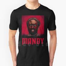 Mandy T Shirt Print For Men Cotton New Cool Tee Mandy Nicolas Cage Metal Black Metal Horror Mandy Movie 2024 - buy cheap