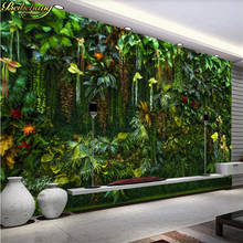 beibehang photo large mural wallpaper Southeast Asian tropical rainforest 3D wall landscape decorative 3D wall paper background 2024 - buy cheap