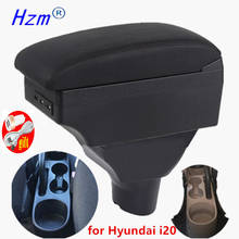 For Hyundai I20 Armrest 2009-2018 Interior Parts special Retrofit parts Car Armrest box Center Storage box USB LED 2024 - buy cheap