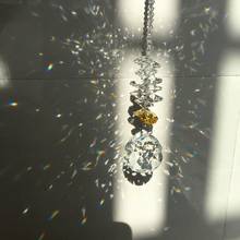 30 мм кристалл окно солнце Ловец коллекция бисера Suncatcher домашний декор Радуга производитель, прозрачные хрустальные призмы 2024 - купить недорого