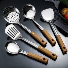 Stainless Steel Cooking Utensil Heat Proof Slotted Spatula Soup Spoon Rice Ladle Slotted Colander Cookware Kitchen Accessories 2024 - buy cheap